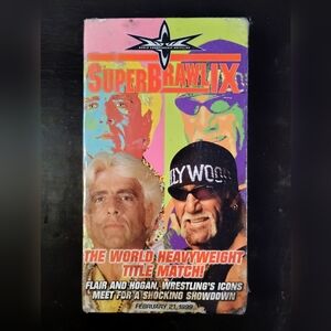 SuperBrawl IX Wrestling VHS " Factory Sealed"